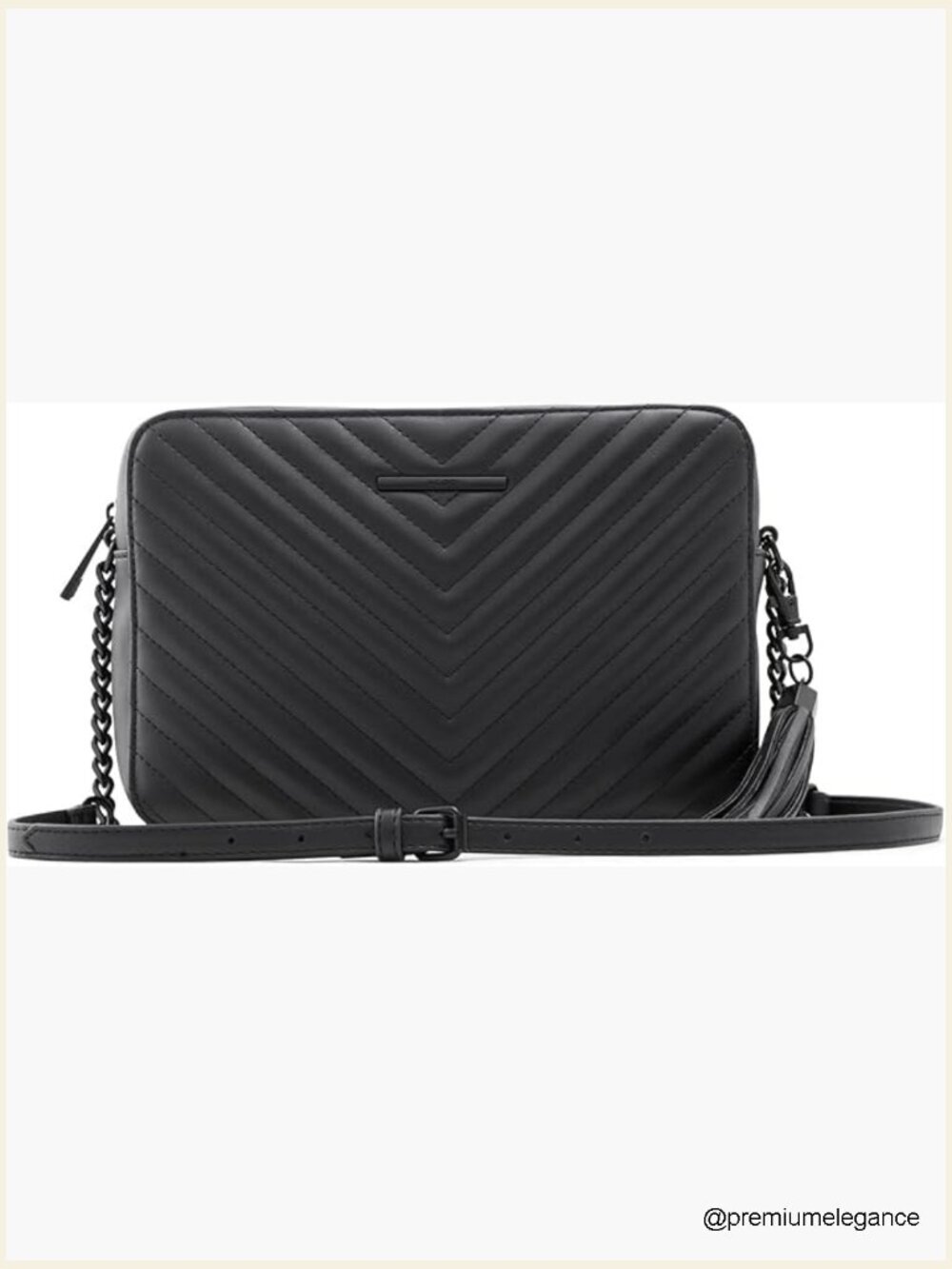 Synthetic Crossbody Bag with Adjustable Strap, Small Day to Night